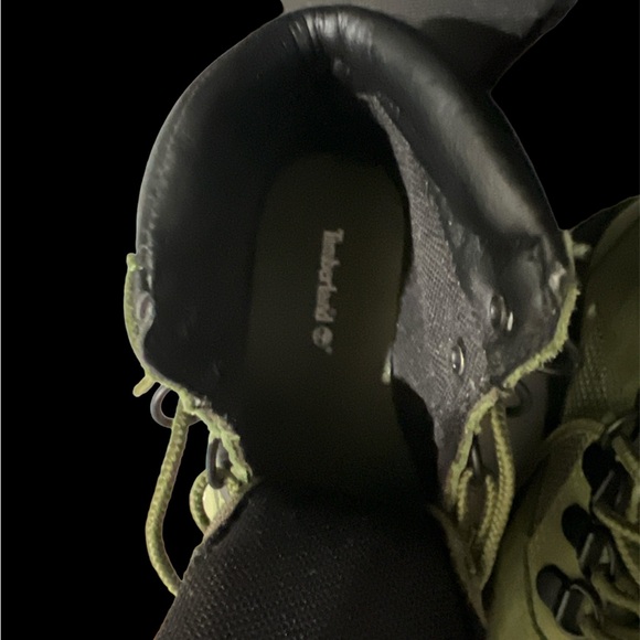 Timberland Boys 6” Field Boots Green - Picture 4 of 4